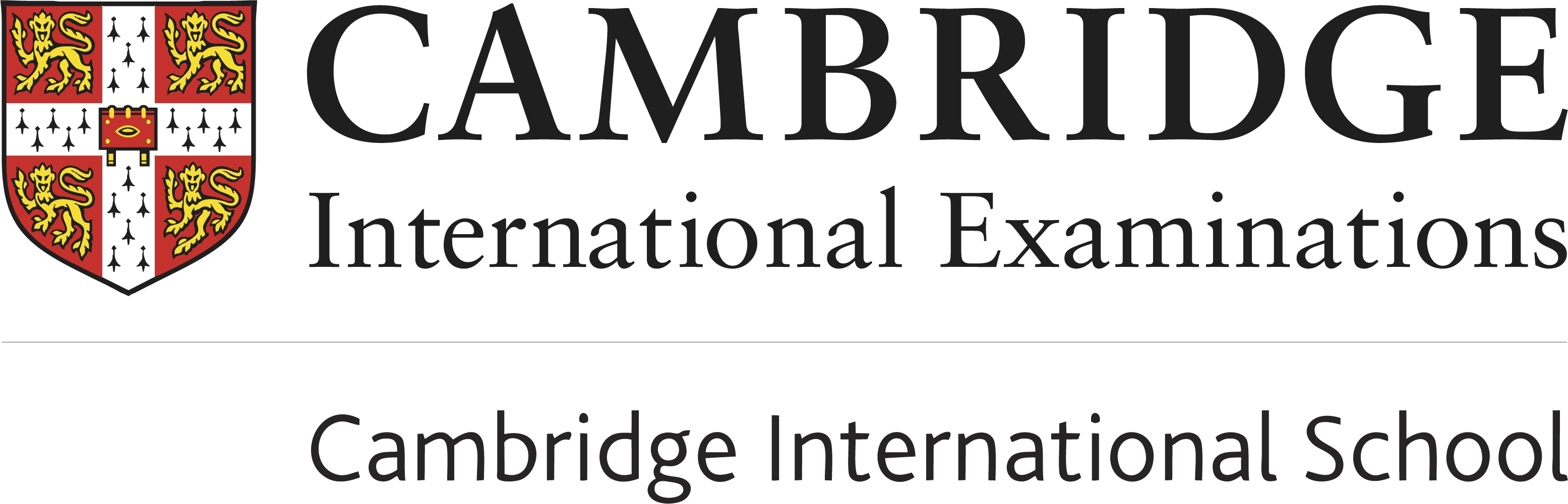 Cambridge International Examination Logo